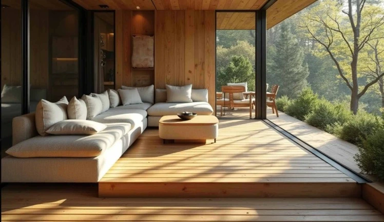 Палубная доска из лиственницы 