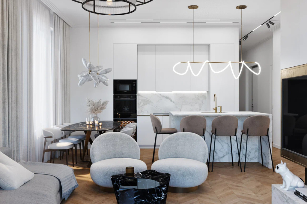 Дерево в интерьерах 2026