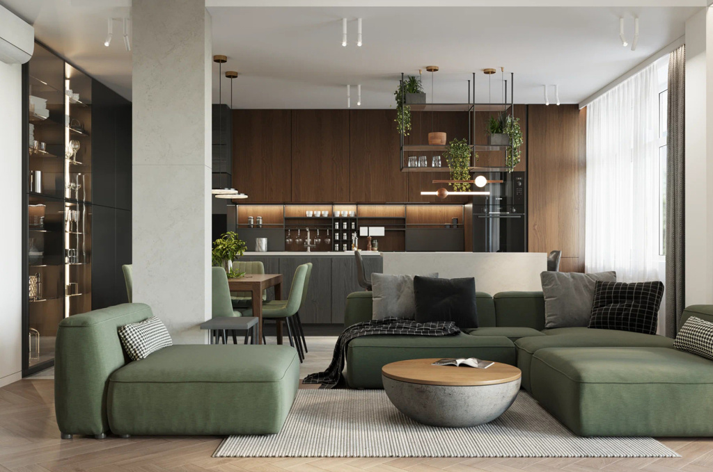 Дерево в интерьерах 2026