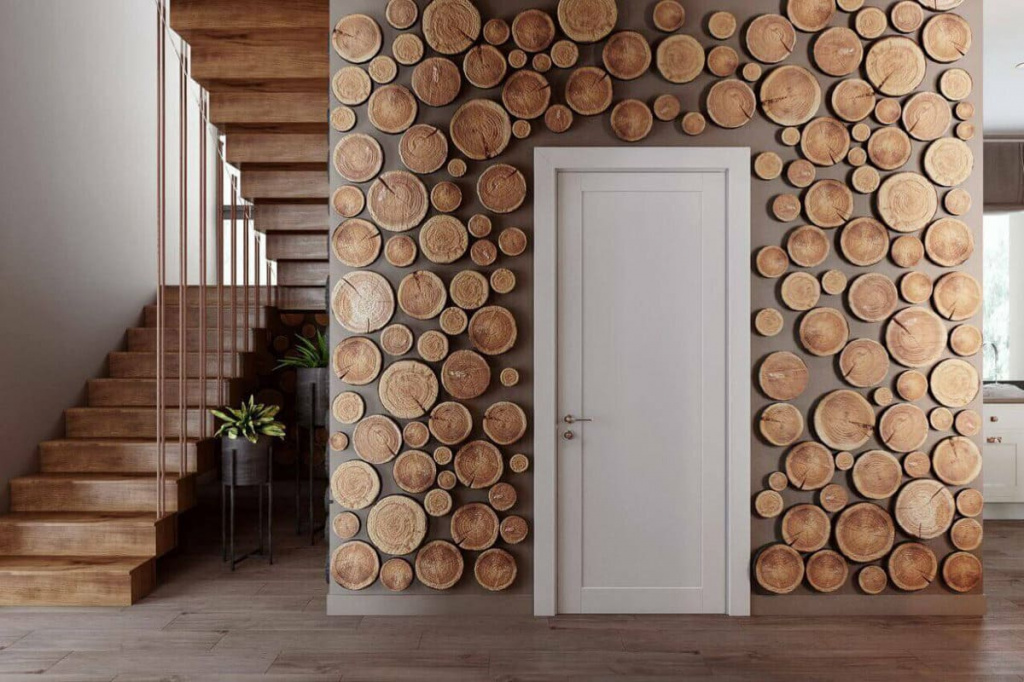 Деревянная отделка стен в доме и квартире