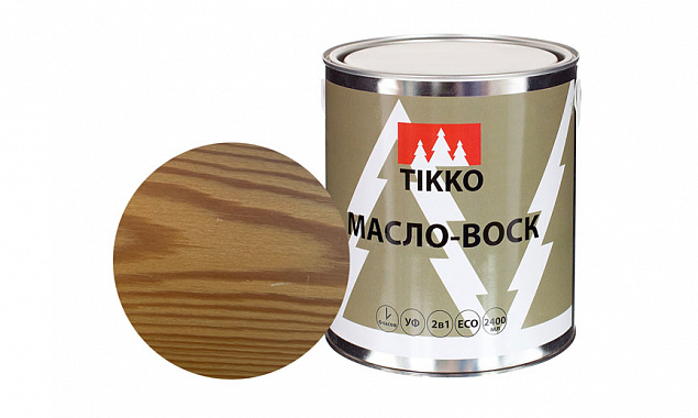 TIKKO масло-воск цвет Натуральный 2,4 л - карточка - alt