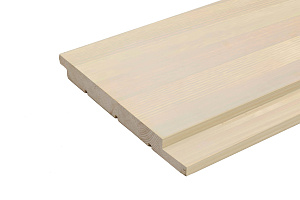 Имитация бруса STS широкая сосна/ель сорт AB 28x257x6000 - список - alt