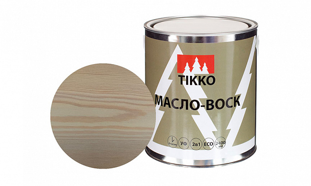 TIKKO масло-воск цвет Серый 0,9 л - карточка - alt