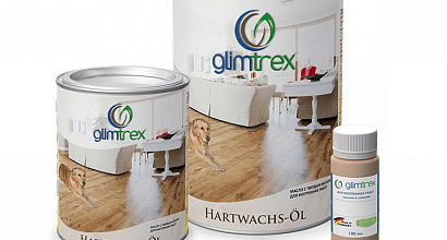 Масло с воском Glimtrex. Применение.